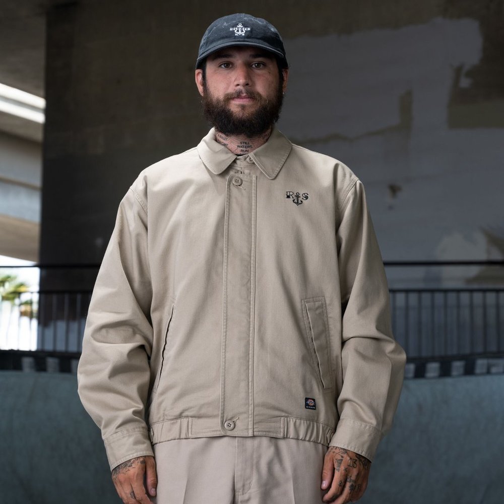 Men's Dickies Ronnie Sandoval Eisenhower Jacket, Desert Sand (M)